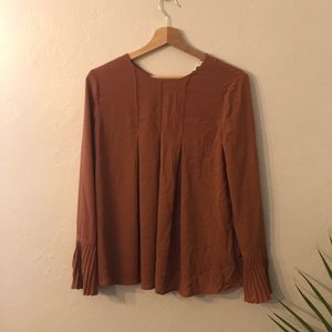 NWT Warehouse Boxy Pleat Top